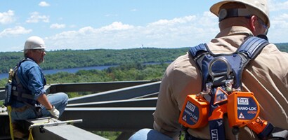Man in PPE on construction site
