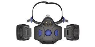 3M™ Secure Click™ HF-800 시리즈 직접 연결 필터 및 정화 호흡기 이미지
